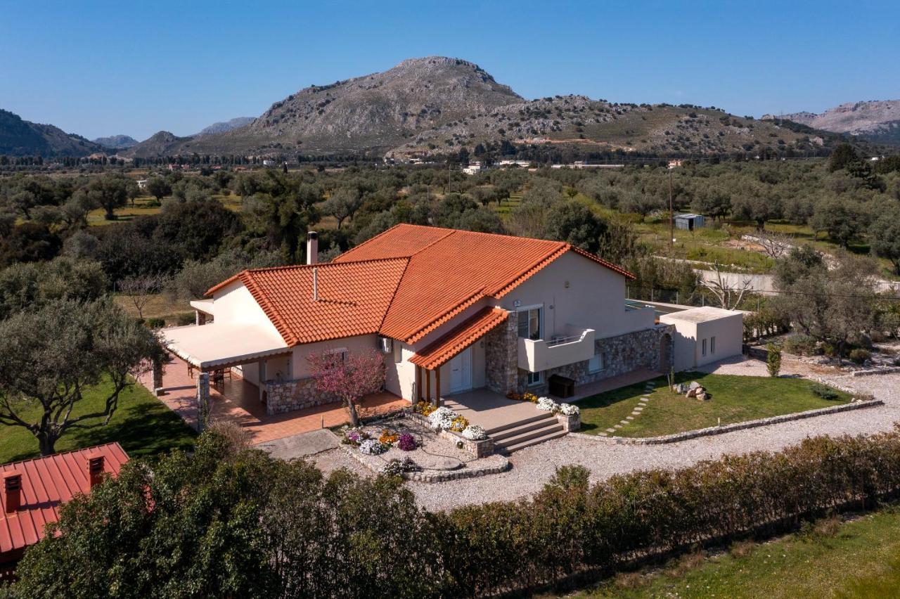 Olive Private Villa Swimming Pool 5 Bdr Kolymbia Rhodes 外观 照片