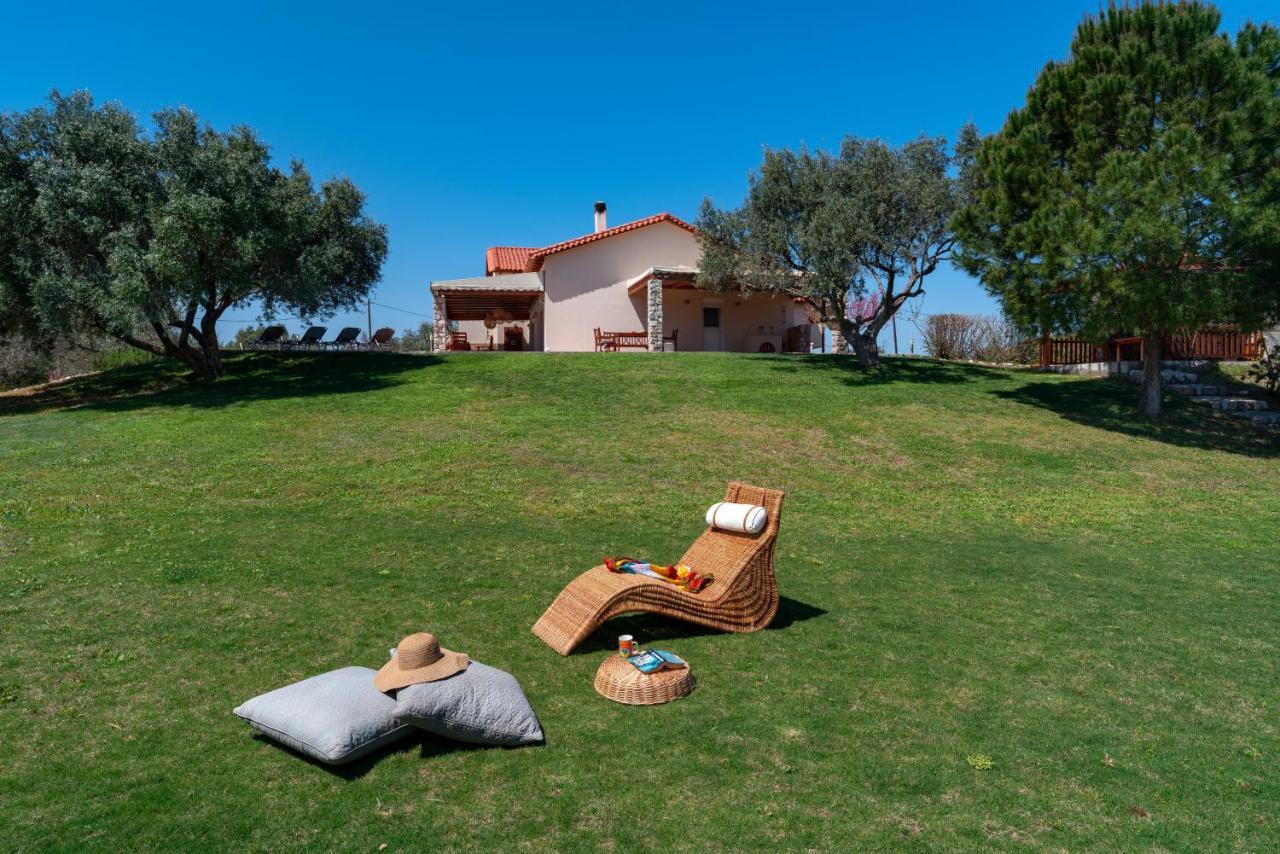 Olive Private Villa Swimming Pool 5 Bdr Kolymbia Rhodes 外观 照片