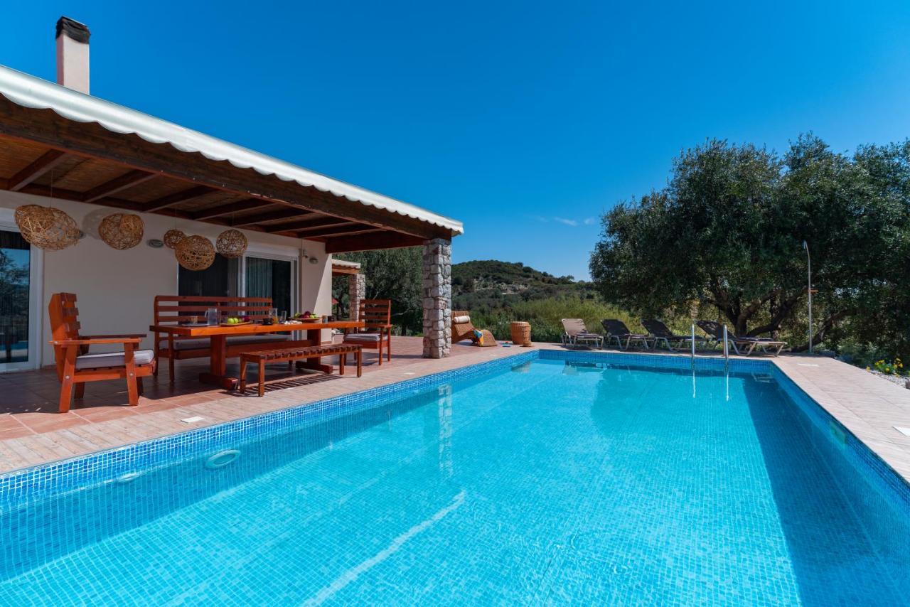 Olive Private Villa Swimming Pool 5 Bdr Kolymbia Rhodes 外观 照片