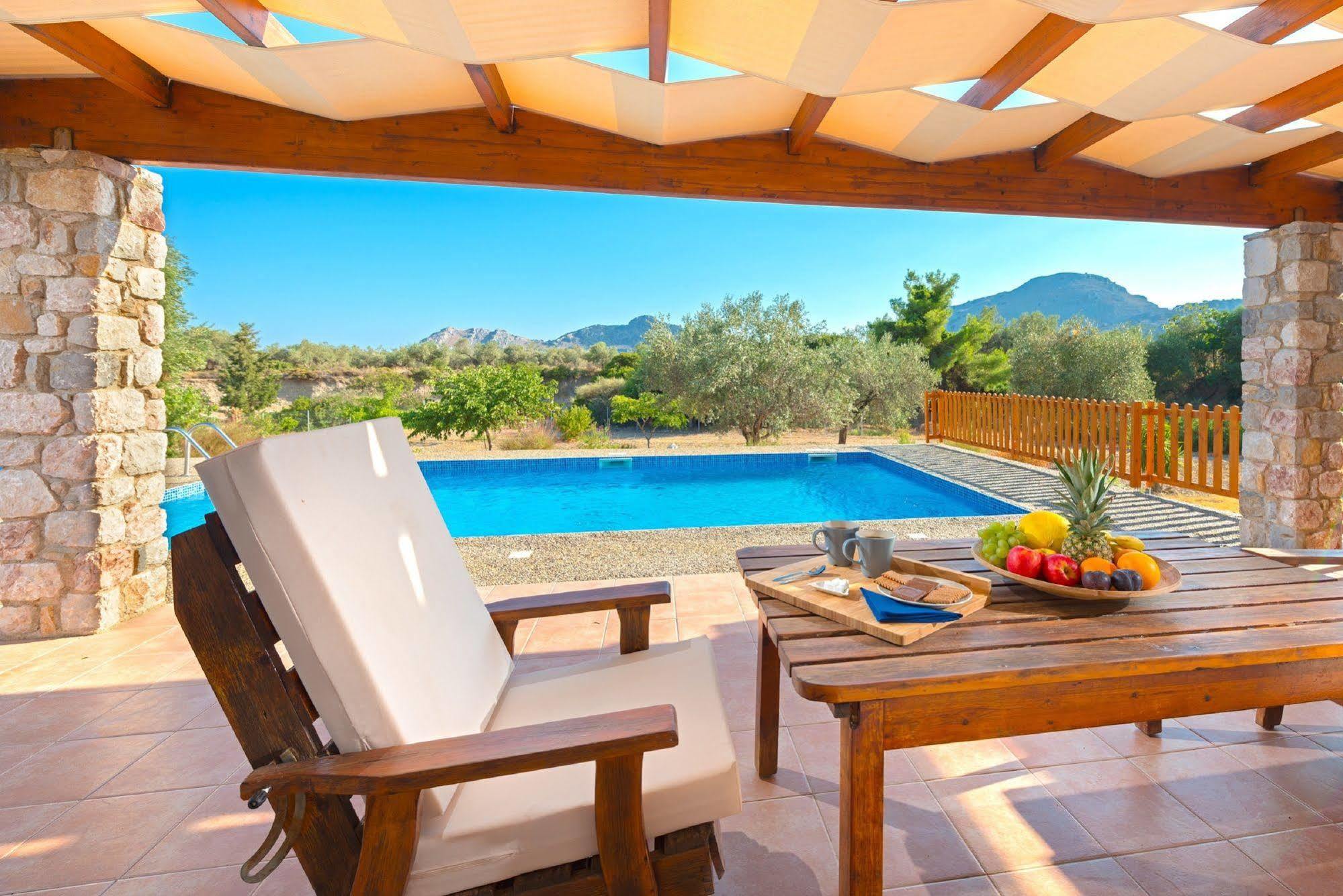 Olive Private Villa Swimming Pool 5 Bdr Kolymbia Rhodes 外观 照片