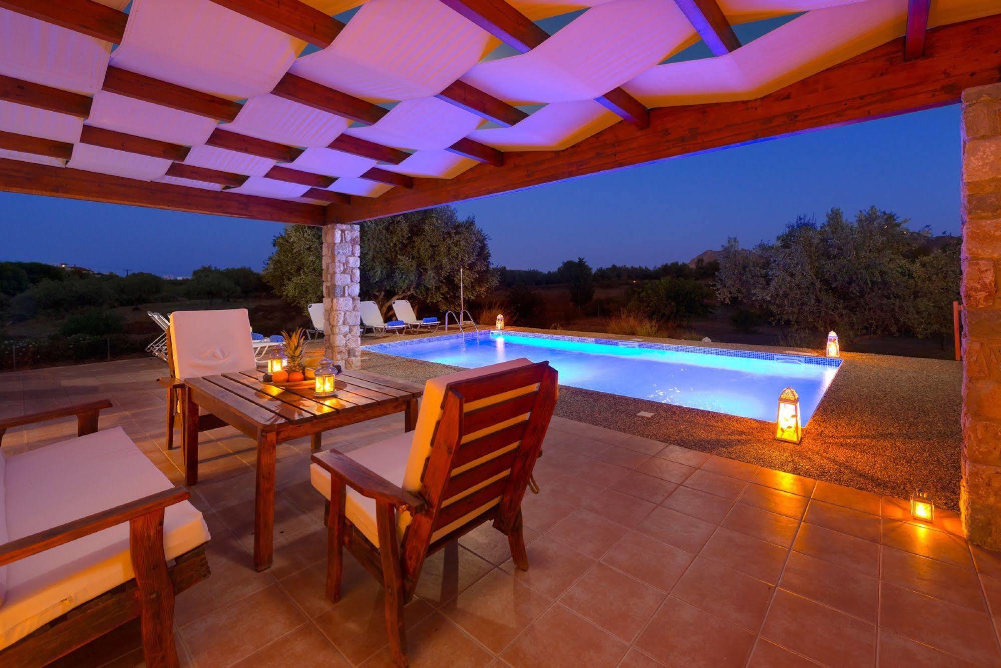 Olive Private Villa Swimming Pool 5 Bdr Kolymbia Rhodes 外观 照片
