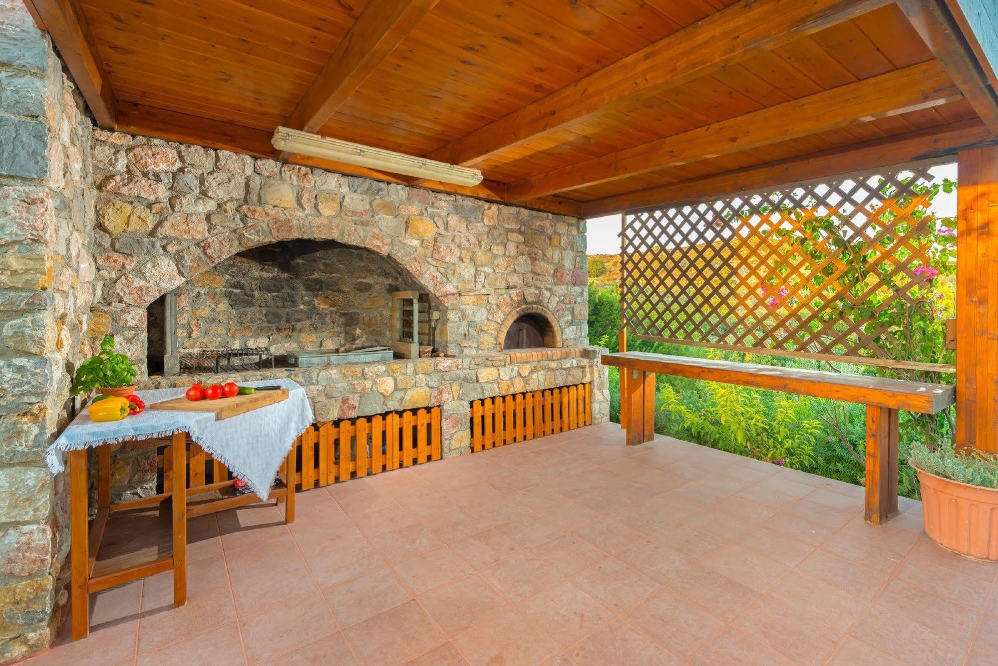 Olive Private Villa Swimming Pool 5 Bdr Kolymbia Rhodes 外观 照片