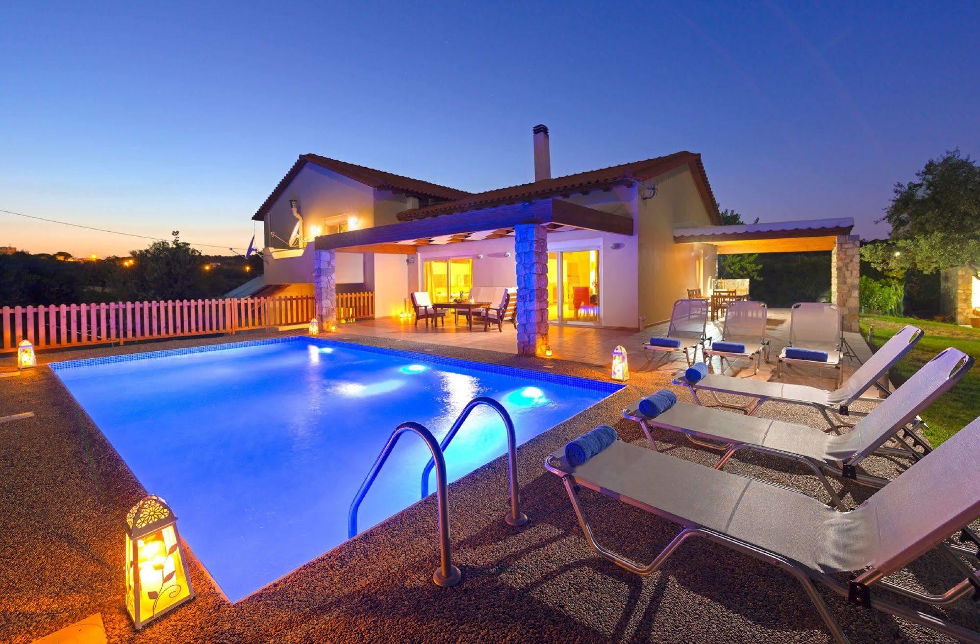 Olive Private Villa Swimming Pool 5 Bdr Kolymbia Rhodes 外观 照片